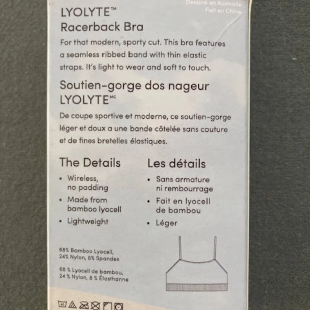 Boody Lyolite Bamboo Racerback Bras NWOT 3-pack - Picture 2 of 10